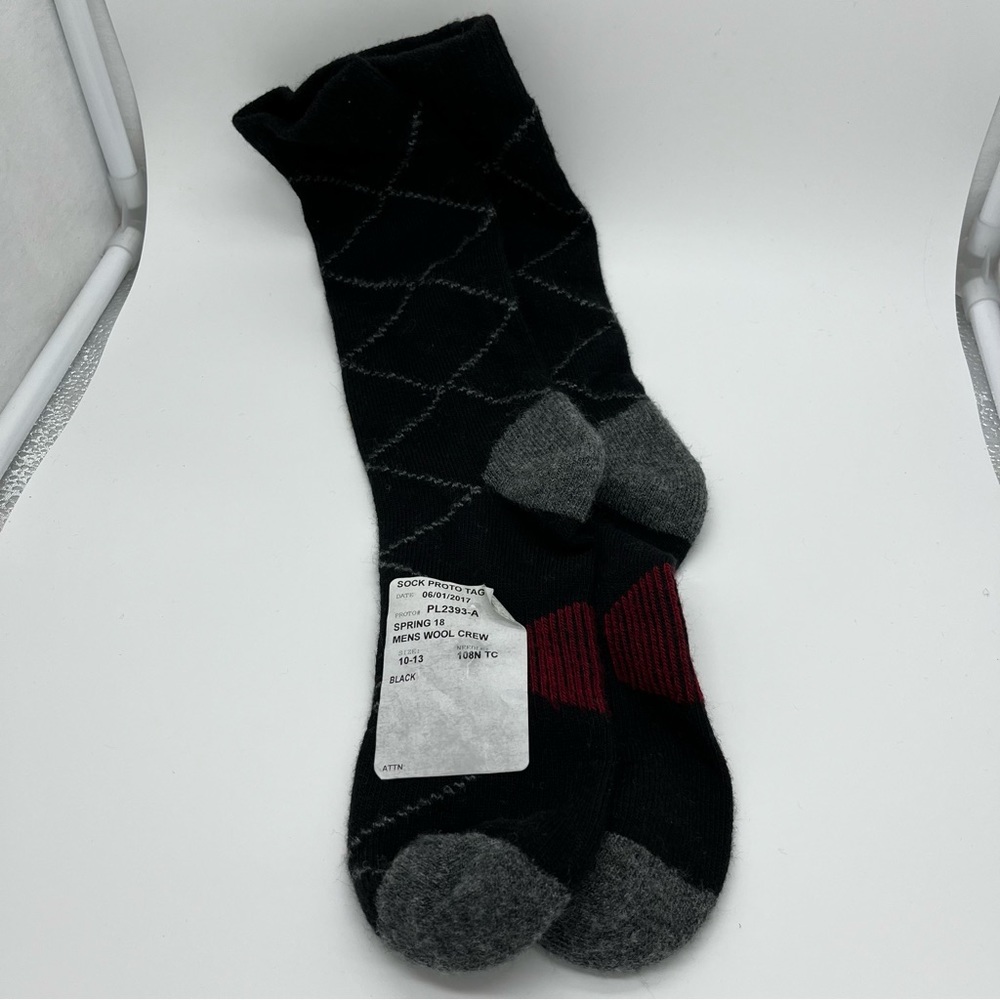 Mens Wool Crew Socks (Size 10-13)